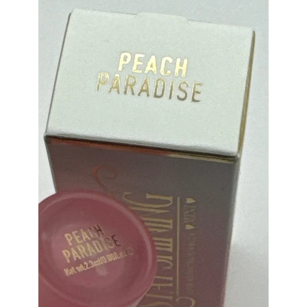 PLouise Silky Serum Peach Spirit & Stay Shining‎ Lip Oil Peach Paradise Keychain